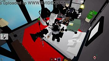 Furrita gets strong penetration from albino!