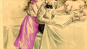 Erotic illustrations from the good old days