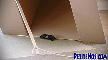 Petite Asian Teen's Wild 3-Way Adventure