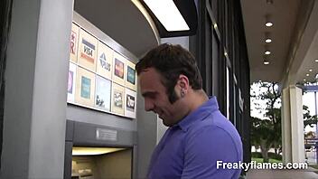 Teen 18+ takes big cock for cumshot in shaved slit.