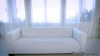 Blonde Teen 18+ ROUGH ANAL with Lucky XXX Playfellows