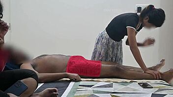 i flashed my dick to massage girl near wife