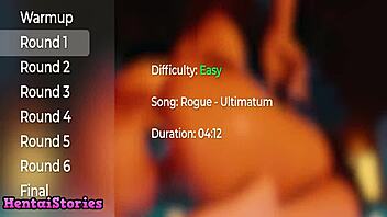 her first time handling two dicks in game play