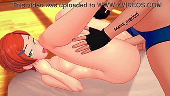 La Linda Gwen Gets Wet And Removes Swimsuit For Adult Hentai Fuck