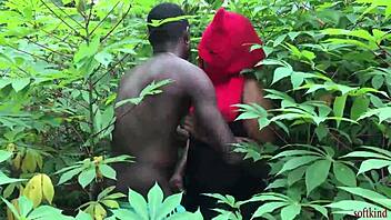 Softkind Banging Stepmom from Behind in the Bush