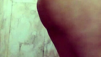 Why is this hot Indian girl masturbating in the bathroom for a big dick?