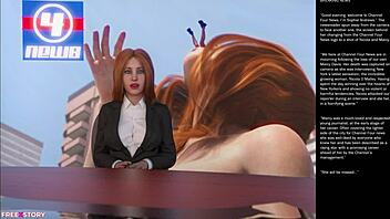 Big Apple Small Gesture Episode 26 features 3D cartoon hentai with anime sex. Outdoor scenes included.