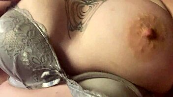 Bra fetish play makes my nipples so hard, love teasing boobs! 😍