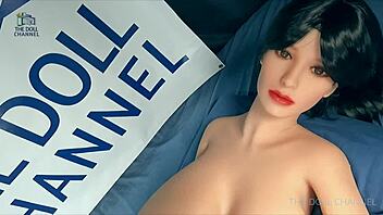 Unboxing and reviewing 161 cm K-cup doll