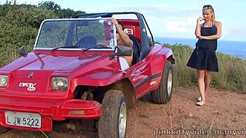 tarra white getting anally fucked outside, then ass to mouth and facial.