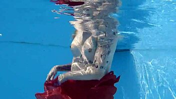 wanna see mimi cica’s hot poolside erotic play?