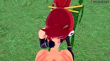 yoko littner having sex in tengen toppa gurren lagann pov