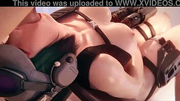 Rainbow Six Siege Ela in cartoon anime hentai