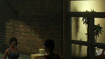 resident evil 3 jill valentine gives a handjob with pearly necklace