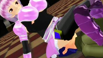 Girl B hero action unfolds in part 7 Millis