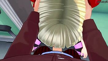 airi akizuki sucking on the bus