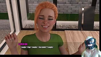 grandma's house: teaching katy to pound hard in cosplay