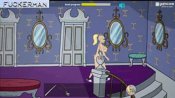 hey, check this gameplay - fuckerman cums on ella v0.2