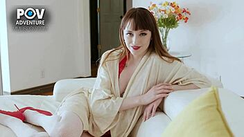 Sexy Brunette Teacher Sucks And Fucks Student In Real POV Adventure!