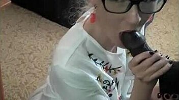 attempted impregnation with a massive interracial cock