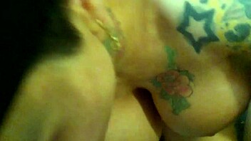 Big black cock fucks big tits