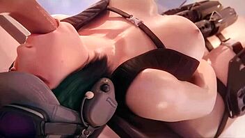 Rainbow Six Siege Ela in cartoon anime hentai