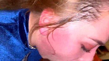 How does this intense facefuck end with a throatpie?