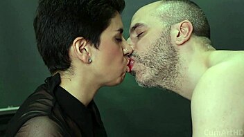 Beautiful artwork of a couple’s sensual oral sex experience with an artistic twist