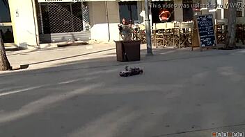 Milf amateur couple has outdoor sex in doggystyle