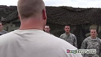 Gay jock cums all over hunk's face after blowjob