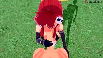 yoko littner having sex in tengen toppa gurren lagann pov