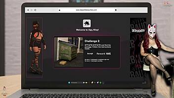 steps of debauchery 45 - stripping bare in hidden alley