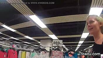 Stunning czech teen teased in shop then shagged pov 😉