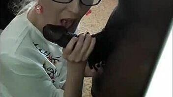 attempted impregnation with a massive interracial cock