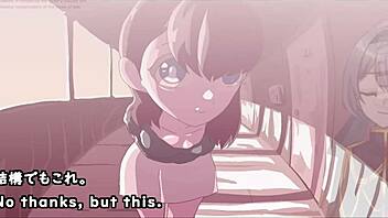 Anime Crossdressing Game Trial with Machine-Translated Subtitles Played by Silent V Ghost in My Room