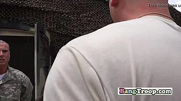 Gay jock cums all over hunk's face after blowjob