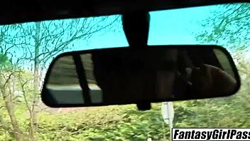 Carmella Bing enjoys two dicks pumping her