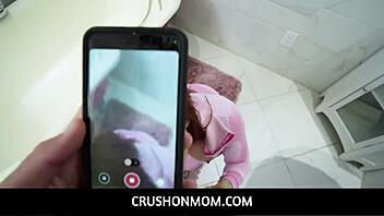 Big tits redhead milf stepmom and stepson make POV video together with Sophia Locke.