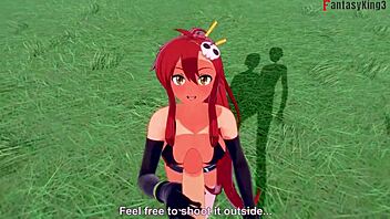 yoko littner having sex in tengen toppa gurren lagann pov