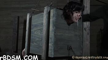 Punish Brunette Babe with Toys and Blowjob!