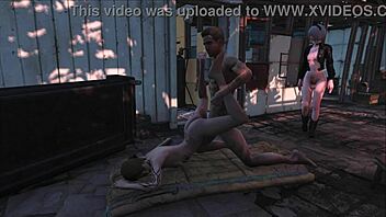 Oh Wow, Brunette Gets Fucked in Fallout 4 Sanctuary!