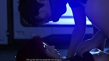 projekt passion redhead femdom fucks huge cock standing with foot on wall 😈