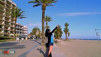 french babe lana fever pays her holiday with her pussy in quickie