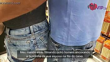 cristina almeida gets creampied in parking lot