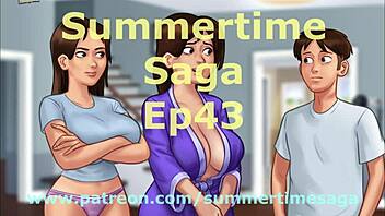 Summertime Saga 43 unfolds wild anime action with big monster cocks