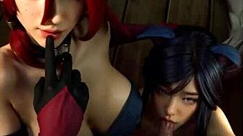 Min steddatter tager uvidende afrodisiaka og rider mig