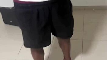 I visited my friend's house to paint and convinced him to suck my cock