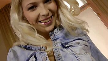 baldpussy euro babe ridin’ old man’s hard cock