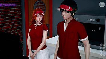 Blonde and redhead play steamy game in My Bully Is My Lover