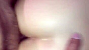 Colombian babe bent over in POV doggystyle position